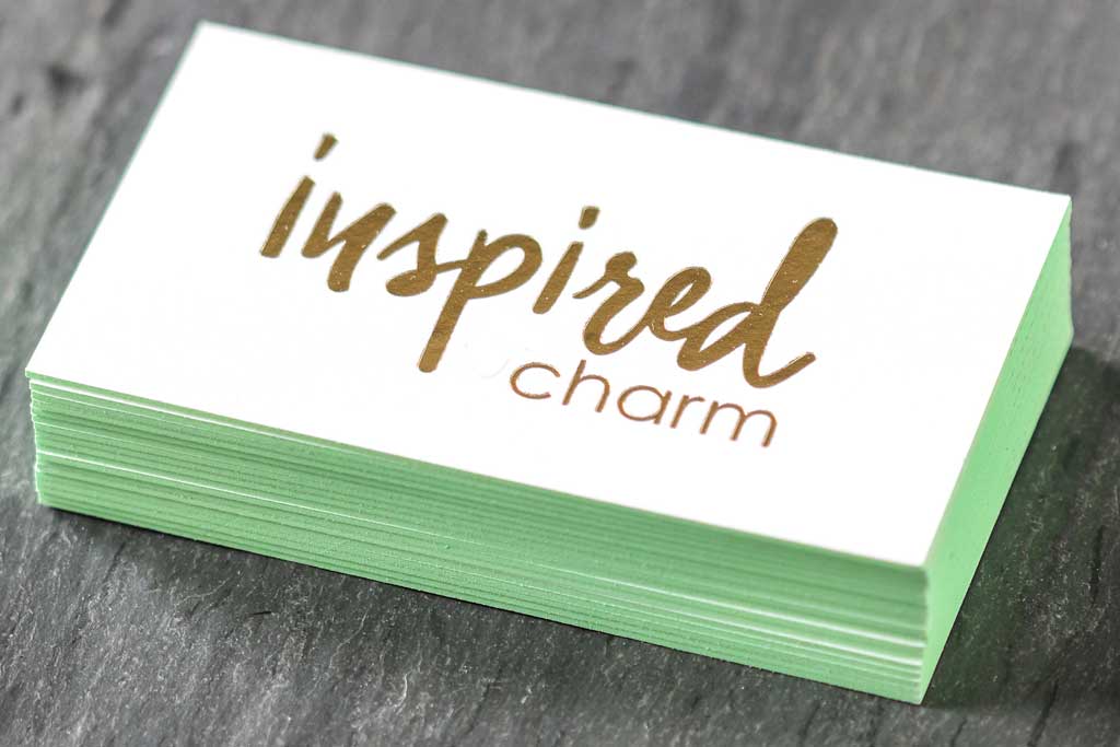 Business Cards with Stamped Foil | Printing New York
